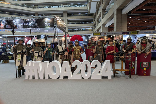 Dreki Megin 's new Detachable LARP Polearms debuts at Taiwan MOA Expo